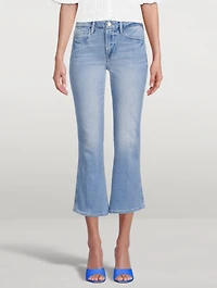 Le Crop Mini Bootcut Jeans