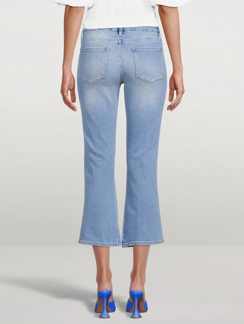 Le Crop Mini Bootcut Jeans