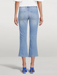 Le Crop Mini Bootcut Jeans