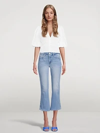 Le Crop Mini Bootcut Jeans