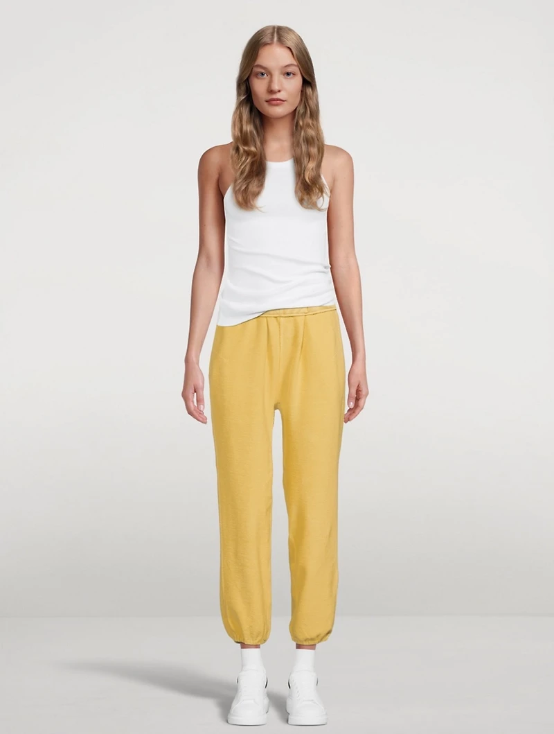 Rolled-Up Sweatpants