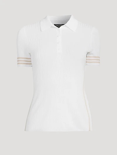 Peyton Rib Polo Shirt