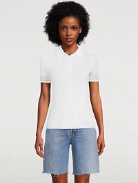 Peyton Rib Polo Shirt