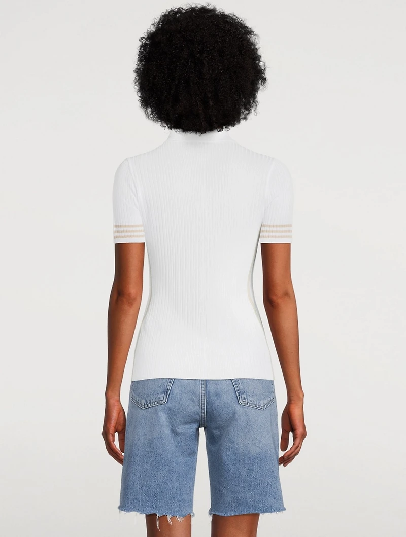 Peyton Rib Polo Shirt