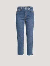 Nina High-Waisted Cigarette Ankle Jeans