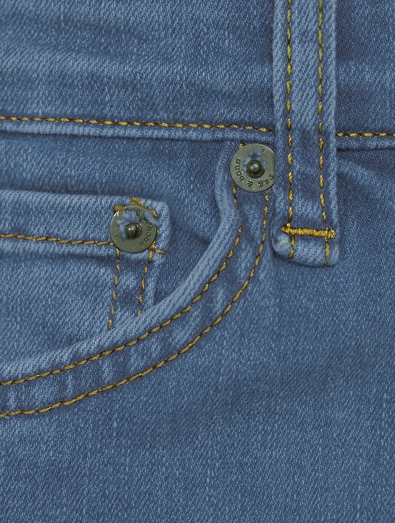 Nina High-Waisted Cigarette Ankle Jeans
