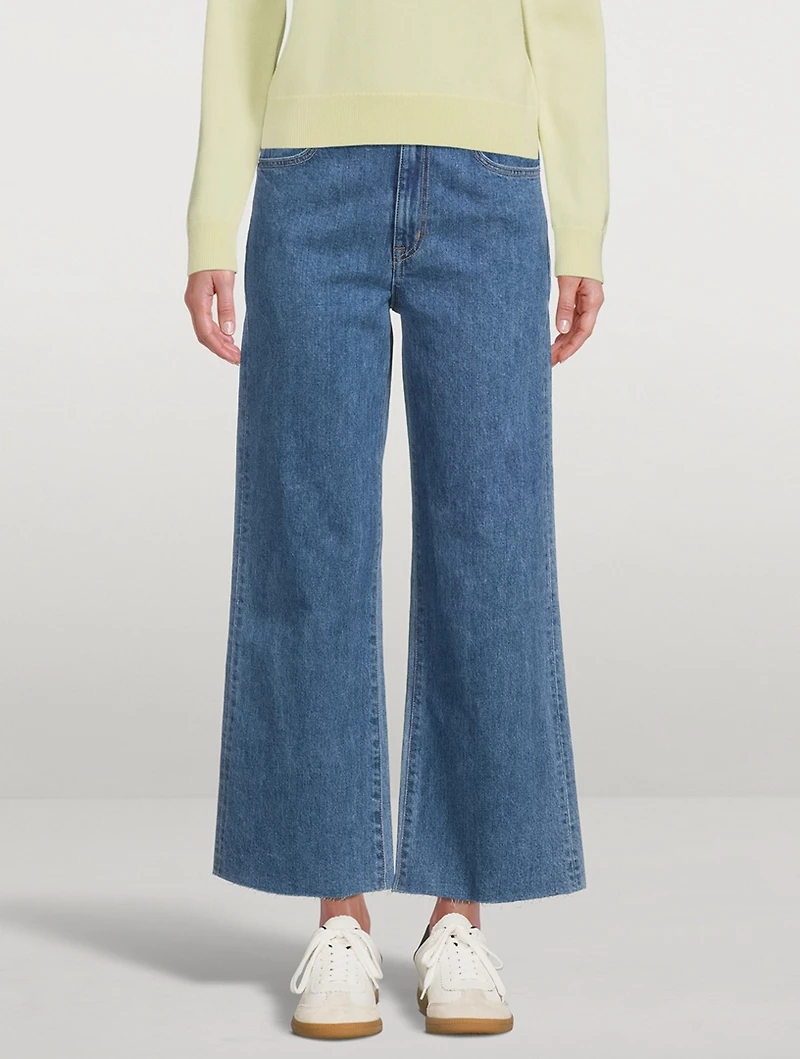 Grace Wide-Leg Crop Jeans