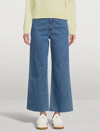 Grace Wide-Leg Crop Jeans