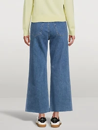 Grace Wide-Leg Crop Jeans