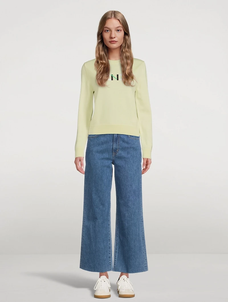 Grace Wide-Leg Crop Jeans