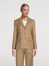 Isca Wool-Blend Blazer
