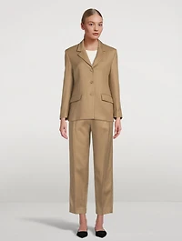 Isca Wool-Blend Blazer