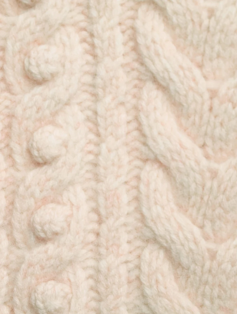 Ortwin Wool Cable-Knit Cardigan