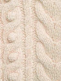Ortwin Wool Cable-Knit Cardigan