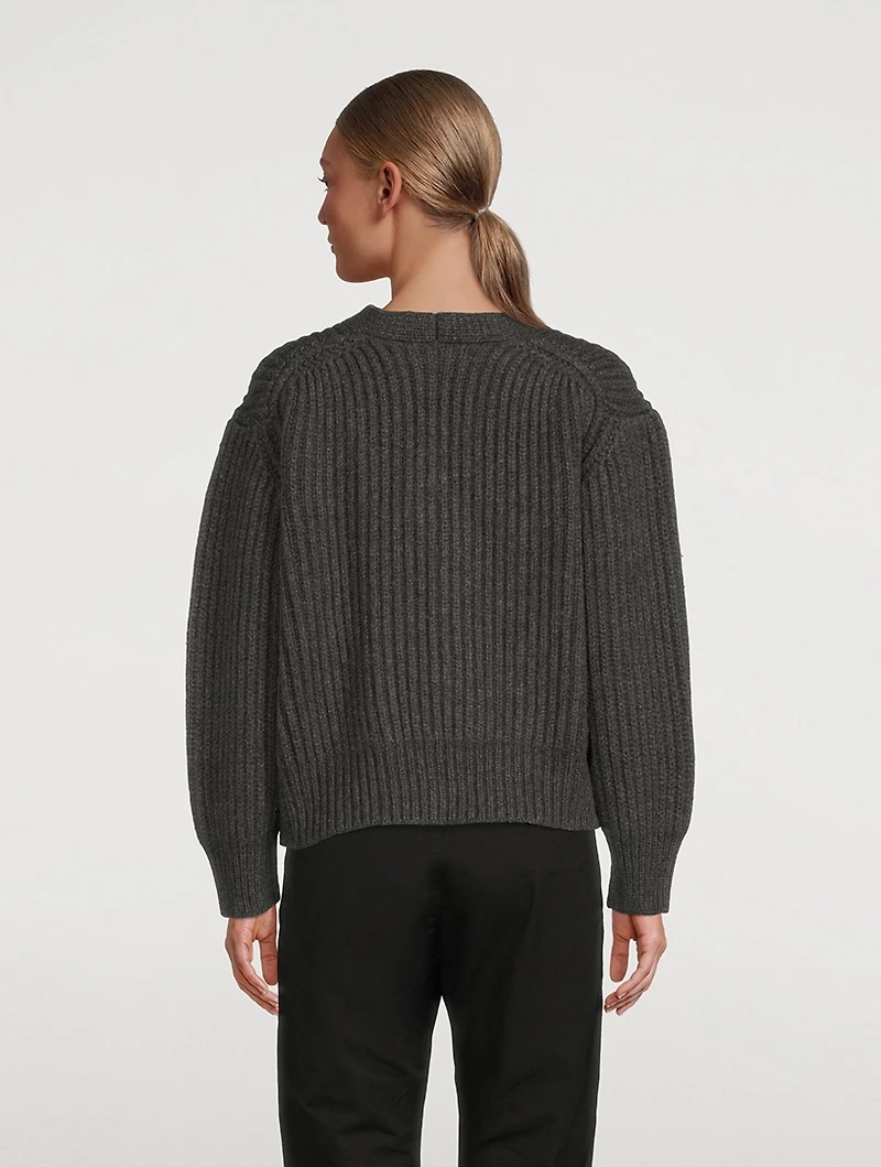 Hackney Wool Oversized Cardigan
