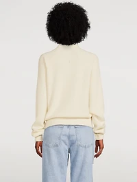 Porter Wool-Blend Zip Pullover Sweater