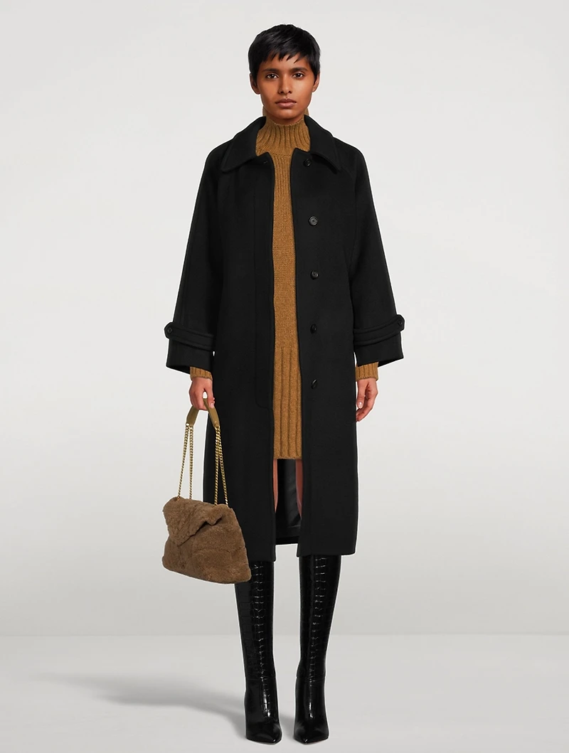 Belted Wool Coat