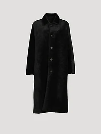 Reversible Faux Shearling Coat