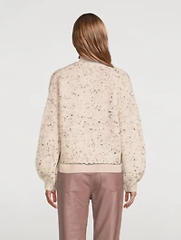 Mollie Puff-Sleeve Cardigan
