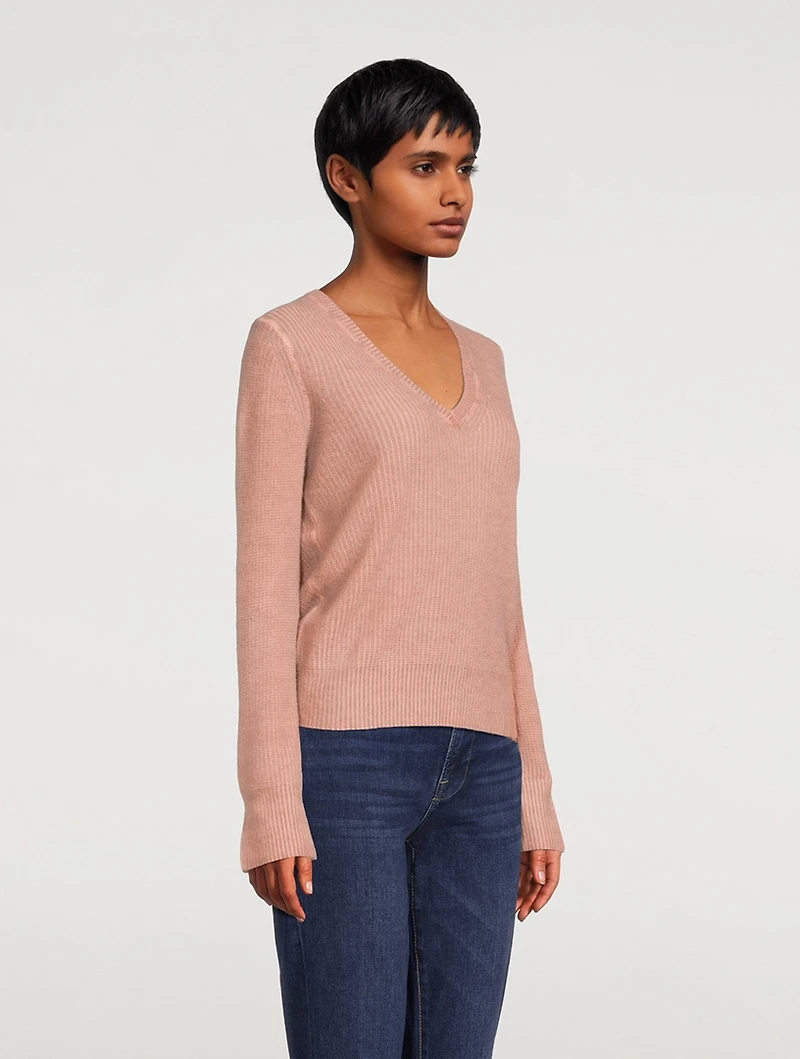 Blair Cashmere V-Neck Sweater