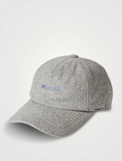 Flannel Padded Cap With Logo