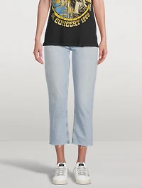 Charlotte High-Waisted Straight Crop Jeans