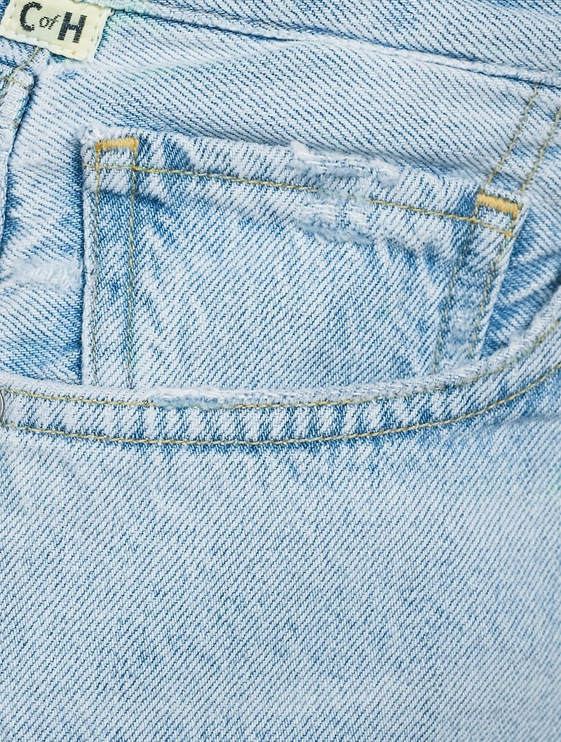 Charlotte High-Waisted Straight Crop Jeans