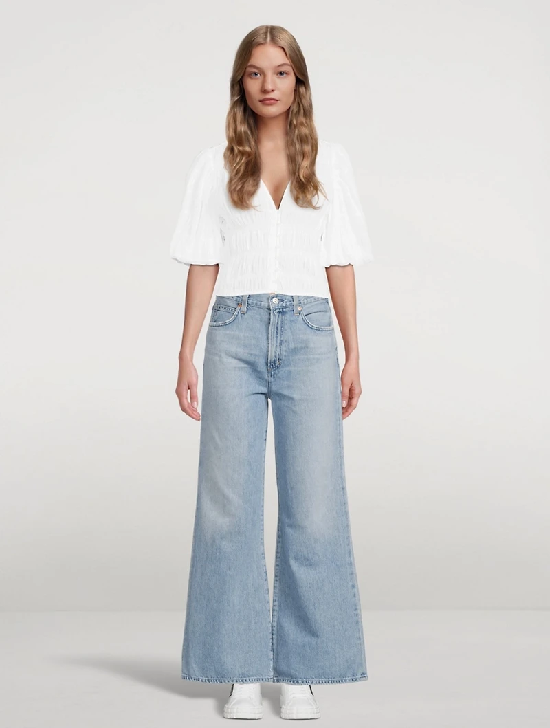 Rosanna High-Waisted Wide Jeans
