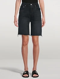 90's Pinch Waisted Denim Shorts