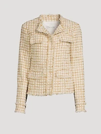 Lurex Tweed Jacket