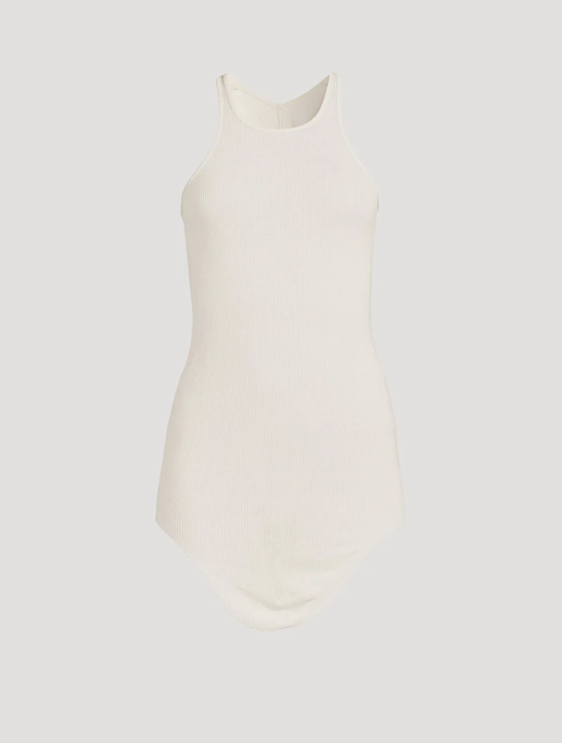 Gethsemane Viscose Silk Rib Jersey Tank Top