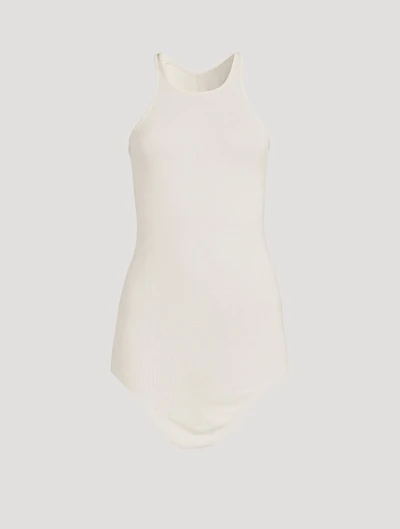 Gethsemane Viscose Silk Rib Jersey Tank Top