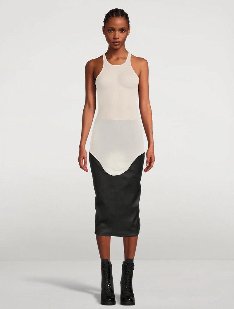 Gethsemane Viscose Silk Rib Jersey Tank Top