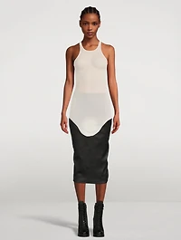 Gethsemane Viscose Silk Rib Jersey Tank Top