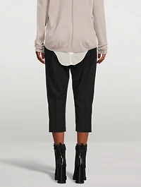 Astaires Wool Stretch Cropped Pants