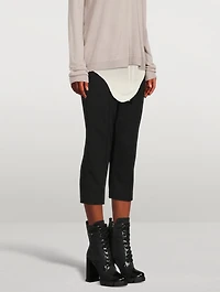 Astaires Wool Stretch Cropped Pants