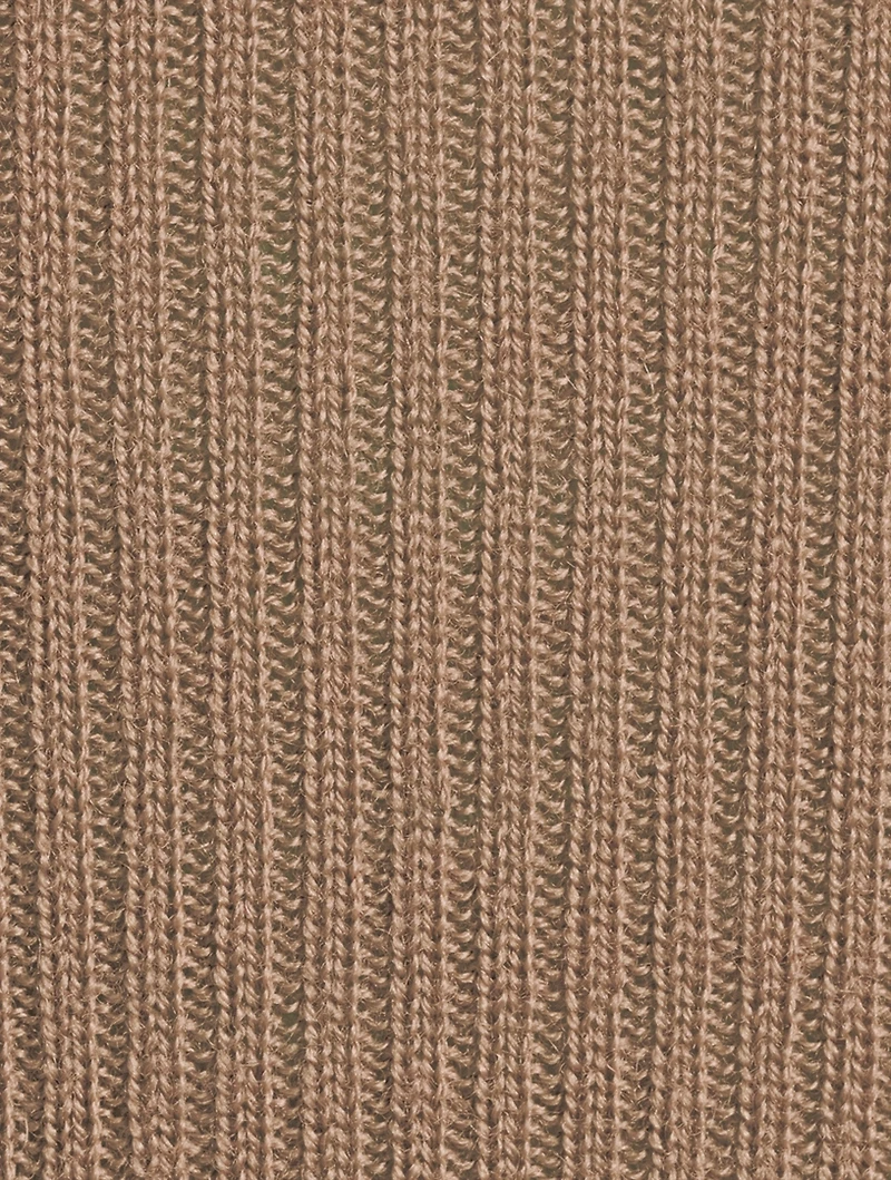 Gethsemane Wool Ribbed Knit Sweater