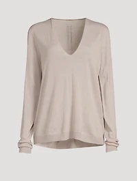 Gethsemane Wool V-Neck Sweater