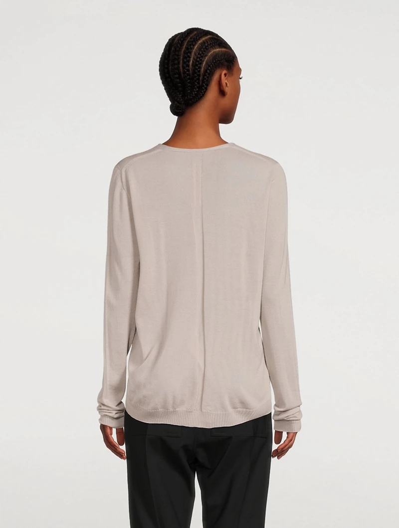 Gethsemane Wool V-Neck Sweater