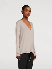 Gethsemane Wool V-Neck Sweater