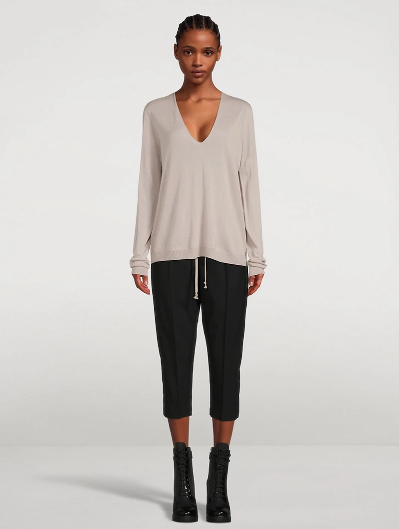 Gethsemane Wool V-Neck Sweater