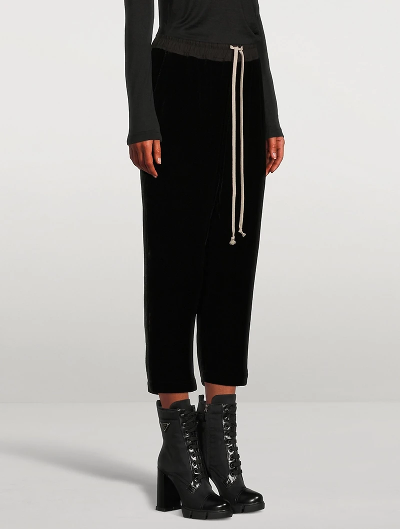 Gethsemane Drawstring Velvet Pants