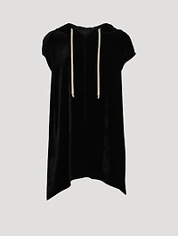Gethsemane Hooded Velvet Top