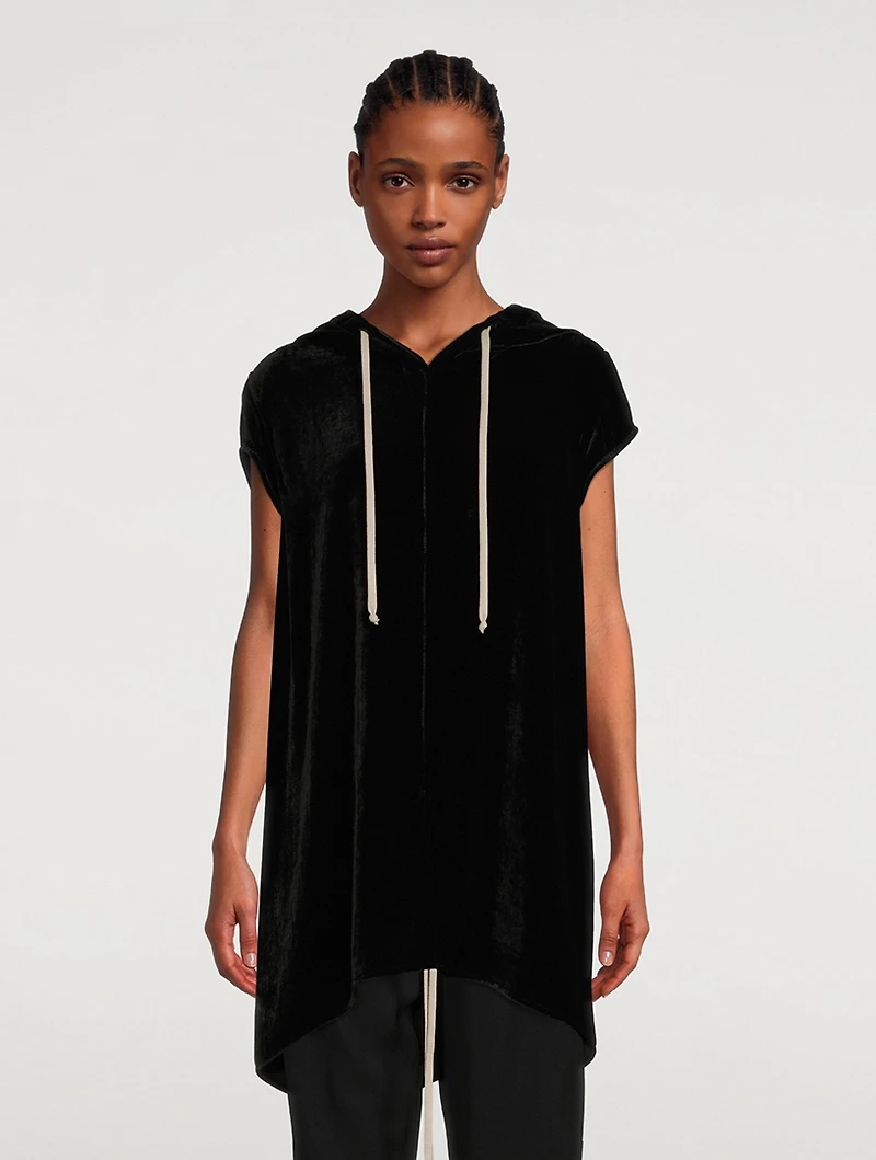 Gethsemane Hooded Velvet Top