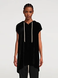 Gethsemane Hooded Velvet Top