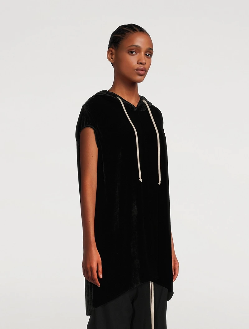 Gethsemane Hooded Velvet Top