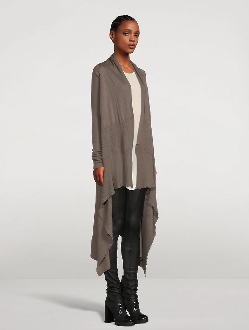 Gethsemane Long Cashmere Wrap Cardigan