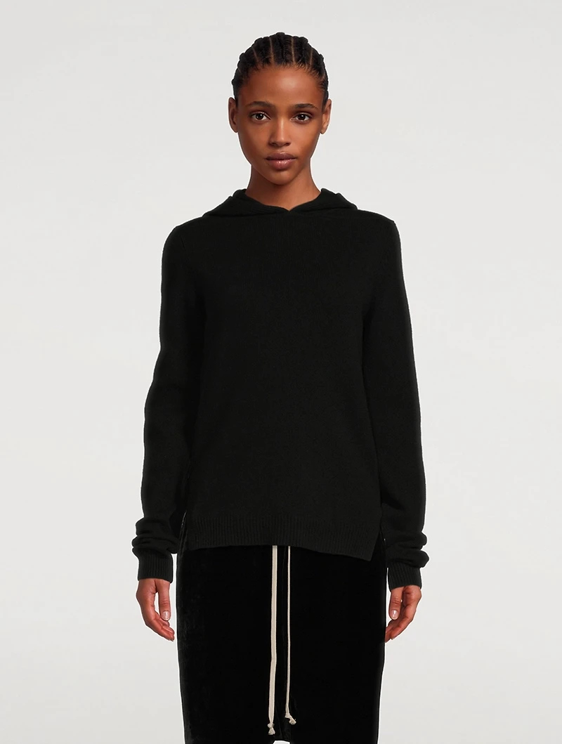 Cashmere And Wool Hoodie