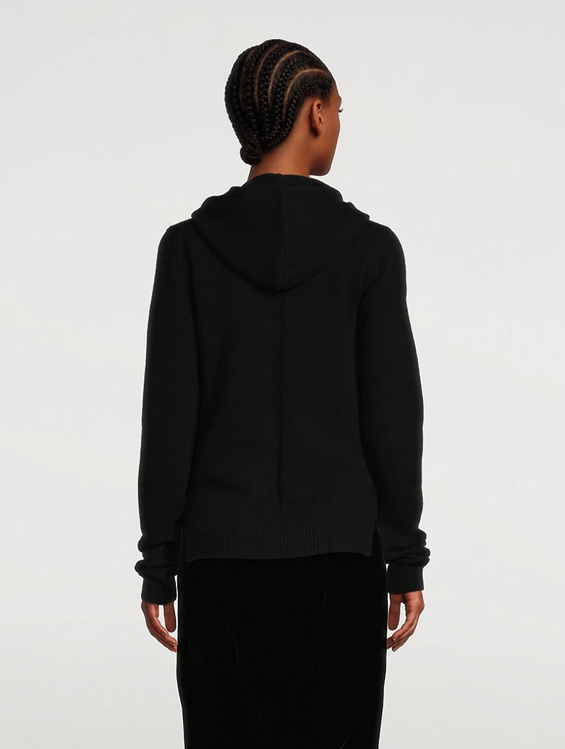 Cashmere And Wool Hoodie
