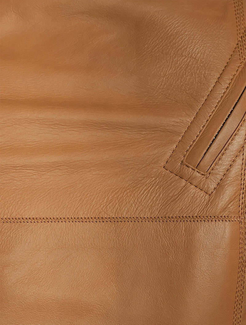 Gethsemane Leather Biker Jacket